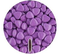 EinsSein 0,5kg Corazones de Chocolate boda bautizo púrpura brillante - dulces, caramelos para candy bar - corazon bombones para boda comunión - decoración de mesa - wedding favours