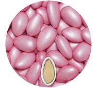 EinsSein 0,5kg Peladillas de almendras bautizo Conchiglia Rosa perla peladilla almendra boda bautizos grageas comunion comunión niño baratas confeti Fiesta cumpleaños chocolate Evento
