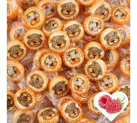 EinsSein Caramelos León y Oso Naranja Marrón 500g | Dulces Fiesta Infantil Selva, Bautizo, Comunión | Candy Bar, Sweet Table, Decoración de Mesa, Golosinas