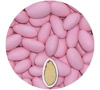 EinsSein Peladillas de Almendra Gracile rosa mate 500g | 150 pieza Confeti Dulce para Fiestas | Grageas para Boda Bautizo y Comunión | Cumpleaños y Eventos
