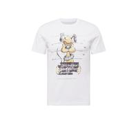 EINSTEIN & NEWTON Camiseta cognac / gris claro / verde hierba / negro / blanco M cognac / gris claro / verde hierba / negro / blanco