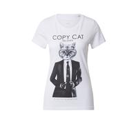 EINSTEIN & NEWTON Camiseta 'Copy Cat' negro / blanco, Talla S