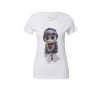 EINSTEIN & NEWTON Camiseta 'Katze Kette' rojo / negro / blanco, Talla XL