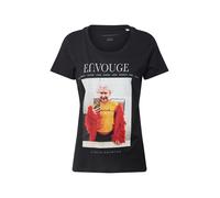 EINSTEIN & NEWTON Camiseta 'Queen' amarillo / mezcla de colores / negro S amarillo / mezcla de colores / negro