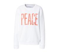 EINSTEIN & NEWTON Sudadera 'Paix' salmón / blanco L salmón / blanco
