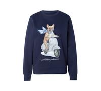 EINSTEIN & NEWTON Sudadera 'Turbo Wuff Madison' navy / marrón claro / negro / blanco XS navy / marrón claro / negro / blanco