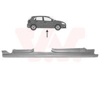 Einstiegblech Schweller Derecho Para VW Polo 6R 6C