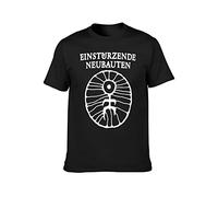 Einsturzende Neubauten Creativity Short Sleeve Abstract Sweatshirt Hip Hop T-Shirt Black S