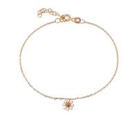 Einzelstück Tobillera margarita, 23 centimeters, Níquel plata de ley, oro