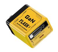Einziehbares Ladegerät,35W einziehbares Handyladegerät USB Typ-C Kabel | Zwei Anschlüsse & Klappbarer Stecker Für Unterwegs