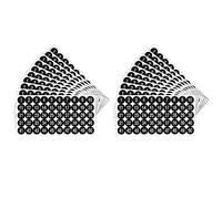 Eioeeklop 40 calcomanías de números del 1 al 50, calcomanías de números consecutivos, calcomanías autoadhesivas de 1 pulgada para clasificación de almacenamiento de inventario