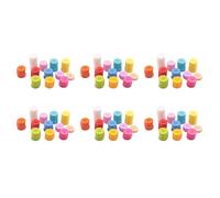 Eioeeklop DIY Color Aleatorio Lote de 600 Botones de Costura Artesania para Ninos DIY Juguetes Plastico, Color Aleatorio, 20 mm