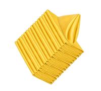 EIOLWJIEO 20 Piezas se Mantienen Elegantes con una servilleta de Tela Suave y cómoda Hecha de poliéster Duradero Que no se decolora servilleta de Cuadrada, Amarillo