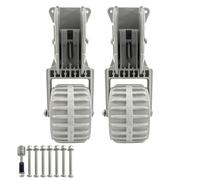 EIOLWJIEO Características de la Rueda de Bote Instalación rápida Compatible con para Madera Fibra Vidrio Vigas Aluminio Transporte embarcaciones Rueda Bote abatible retráctil Portátil