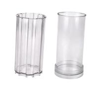 EIOLWJIEO Crea hermosas velas de colores con esta herramienta. Este modelo de PC puede servir una hermosa decoración para ocasiones Navidad, Claro, 7 x 15.6 cm