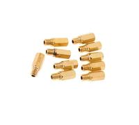 EIOLWJIEO Juego de 10 agujas principales para carburador de motocicleta, incluye boquilla para mejorar el rendimiento del motor. Juego agujas para carburador piloto lento principal.