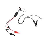 EIOLWJIEO Juego de Cables para comprobador de Drenaje parásito. El multímetro se Conecta fácilmente, lo Que Permite un diagnóstico preciso del Drenaje la batería Mediante un método Prueba avanzado.