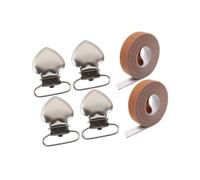 EIOLWJIEO Marco de punto de cruz para profesionales, herramientas para principiantes, regalo para entusiastas del punto cruz, clips tensión diseñados para todo tipo varillas desplazamiento, clip