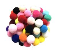 EIOLWJIEO Mini Bolas de Pompones duraderas, proyectos de Manualidades para Hacer tú Mismo, Coronas, Disfraces, Decoraciones para Fiestas Infantiles, Pompones, Adornos para el Día San Valentín.