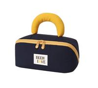 EIOLWJIEO Neceser Personalizado para Mujer, sostenible con el Medio y con Capas de separación para Ropa Seca y húmeda, con Almacenamiento multinivel, Cianotipo
