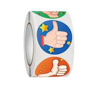 EIOLWJIEO Pegatinas de recompensa aprobadas por el Pegatinas motivacionales Etiquetas adhesivas de mentalidad crecimiento Cuadernos Decoración festivales recompensa Mentalidad