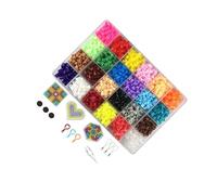 EIOLWJIEO Potencial artístico con Las Cuentas de Colores fundibles Hama Beads. Diversión Creativa ilimitada. Todo para un Juego Creativo y Divertido. Las Cuentas fusibles están