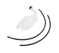 EIOLWJIEO Tanque de depósito de refrigerante para radiador ATV diseñado para LTZ400. Conjunto tanque depósito refrigerante. Instalación rápida. Durabilidad Radiador ATV con manguera