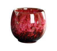 EIOLWJIEO Taza de té de cerámica china Kung Fu, taza café, opción regalo, fácil limpiar, oficina 110 ml, té oficina 110 ml, regalo cumpleaños cerámica, juego, Estilo F