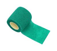 EIOLWJIEO Vendas de envoltura cohesivas, cómodas y duraderas, para prevención de lesiones, tela resistente a impactos, absorción de humedad, 10 Uds, verde oscuro
