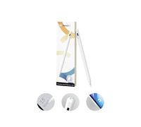 eiP Lápiz magnético para iPad 2024/2018, precisión de 0,1 mm, 2 puntas duraderas, lápiz capacitivo de rechazo de palma, color blanco