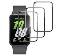 Eirltiy 3 Piezas Protector Pantalla para Samsung Galaxy Fit 3 Cristal Templado Flexible Vidrio Película Protectora 3D Cobertura Completa Dureza 9H Anti-Rasguños Ultra-HD Screen Protection