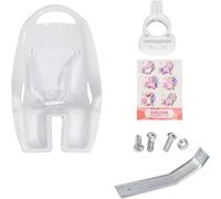 EIRONA Lena 61160 - Asiento de muñeca infantil con adhesivo para niñas, asiento de muñecas, accesorios para bicicleta infantil, color blanco