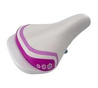 EIRONA Sillín de bicicleta ancho para bicicletas infantiles de 12 14 16 18 pulgadas, cómodo sillín de repuesto para bicicletas de niña, apto para tija de sillín de 22,2 mm, accesorios para bicicleta