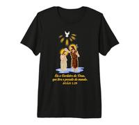 EIS o Cordeiro de Deus Joao 1:29. Versión Portuguesa Camiseta Premium
