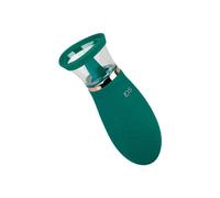 EIS, vibrador, vibrador de apoyo, vibrador de lengua con función de succión, 17 cm, resistente al agua, recargable, 3 funciones de succión, 9 programas de lamido