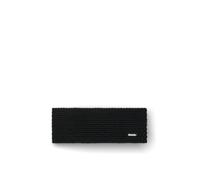 Eisbär Diadema para Hombre y Mujer Jamies, Color Negro - Merino Headband Unisex - Diadema con Forro Polar Protege contra el frío y el Viento - Capucha Suave y cálida Transpirable de Austria