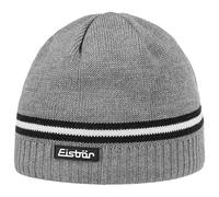 Eisbär Gorro Mountain de Invierno Punto (Talla única - Gris-Negro)