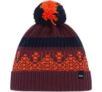 Eisbär Norrak MÜ - Pompón, color rojo oscuro, naranja y noche, multicolor | rojo oscuro, Talla única