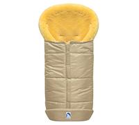Eisbärchen 975 BE Premium - Saco de abrigo de piel de cordero, color beige