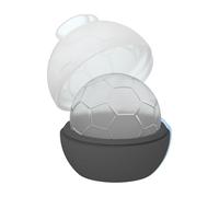 Eisballform - Lebensmittelechtes Silikon Footballform runder Behälter | Runde Kugel Eisballformen | Kühlschrank Essen Familie Getränke Whiskey Cocktails Saft, BPA-frei, Große Eiskugeln