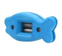 Eiscasters - Afilador de cuchillas de plástico ligero, herramienta de hoja para raquetas de hockey sobre hielo, acondicionador de molienda de zapatos de hielo para jugadores de hockey (negro) (azul)
