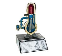 Eisco Labs - Modelo de motor de manivela de gasolina de 2 tiempos con piezas móviles de accionamiento para demostrar los conceptos básicos del motor, 14 pulgadas de alto