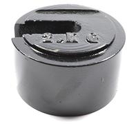 Eisco Labs - Pesa de hierro fundido (2 kg)