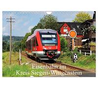 Eisenbahn im Kreis Siegen-Wittgenstein (Wandkalender 2026 DIN A4 quer), CALVENDO Monatskalender: Die Eisenbahn im Kreis Siegen-Wittgenstein präsentiert in 12 Bildern aus den 4 Jahreszeiten