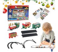 Eisenbahn-Spielset | Spielset mit Elektromotor | Interaktives Gleisbau-Spielzeug für Kinder, kreatives MINT-Aktivitätsgeschenk für Vorschulkinder, Lernspielzeug für und Mädchen, Party-Unterhalt
