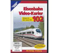 Eisenbahn Video-Kurier 102 - Velaro D - der neue ICE [Alemania] [DVD]