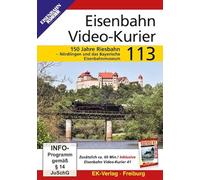 Eisenbahn Video-Kurier 113 - 150 Jahre Riesbahn - Nördlingen und das Bayerische Eisenbahnmuseum [Alemania] [DVD]