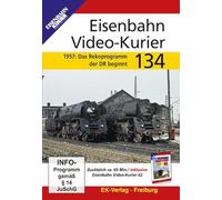 Eisenbahn Video-Kurier 134 - 1957: Das Rekoprogramm der DR beginnt [Alemania] [DVD]