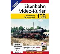 Eisenbahn Video-Kurier 158 [Alemania] [DVD]