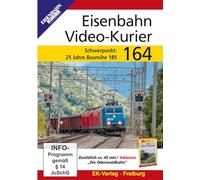 Eisenbahn Video-Kurier 164 - Schwerpunkt 25 Jahre Baureihe 185 [Alemania] [DVD]